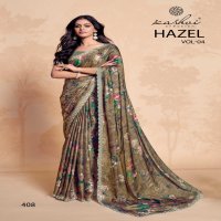 kashvi creation hazel vol 4 satin georgette stylish best saree online