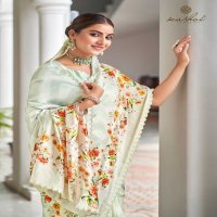 hazel vol 3 by kashvi creation 301-308 classic satin georgette saree