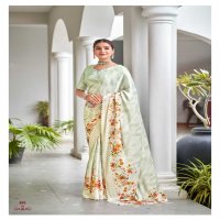 hazel vol 3 by kashvi creation 301-308 classic satin georgette saree