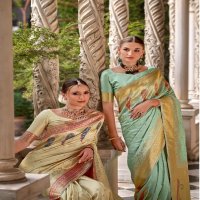 rajpath pihu silk popular design stylish look silk with blouse