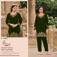 Shree Fabs R-1449 Wholesale Velvet Code Set Collection