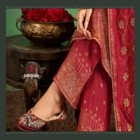 Rangoon Purva Wholesale Pure Muslin Jacquard Kurti With Pant And Dupatta