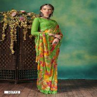 Vallabhi Ivaanka Vol-2 Wholesale Georgette Fabrics Abstract Print Sarees