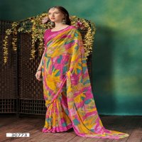 Vallabhi Ivaanka Vol-2 Wholesale Georgette Fabrics Abstract Print Sarees