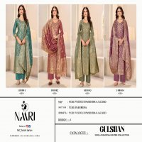 Naari Gulshan Wholesale Wool Pashmina Winter Collection Suits