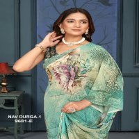 NP Sarees Nav Durga Vol-1 Wholesale Soft Weightless Printed Sarees