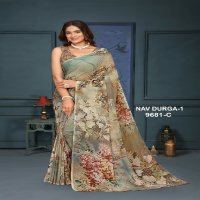 NP Sarees Nav Durga Vol-1 Wholesale Soft Weightless Printed Sarees