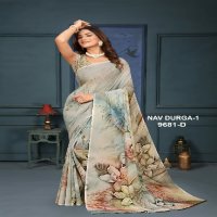 NP Sarees Nav Durga Vol-1 Wholesale Soft Weightless Printed Sarees