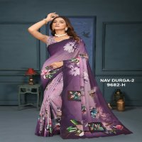 NP Sarees Nav Durga Vol-2 Wholesale Soft Weightless Printed Sarees