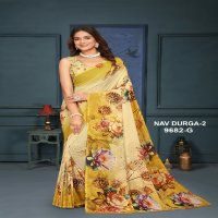 NP Sarees Nav Durga Vol-2 Wholesale Soft Weightless Printed Sarees