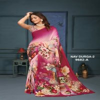 NP Sarees Nav Durga Vol-2 Wholesale Soft Weightless Printed Sarees