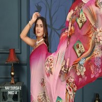 NP Sarees Nav Durga Vol-2 Wholesale Soft Weightless Printed Sarees