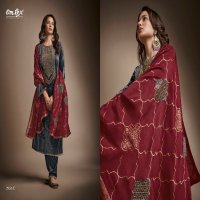 Omtex Raks Wholesale Pure Viscose Velvet With Work Winter Suits