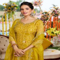 Anju Nazar Vol-7 Wholesale Kurti With Plazzo And Dupatta Collection