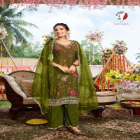 Anju Nazar Vol-7 Wholesale Kurti With Plazzo And Dupatta Collection