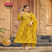 Taniksh Sona Vol-4 Wholesale Capsule Print Kurtis With Pant And Dupatta