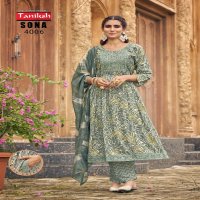 Taniksh Sona Vol-4 Wholesale Capsule Print Kurtis With Pant And Dupatta