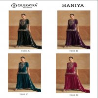 Gulkayra Haniya Wholesale Designer Free Size Stitched Suits