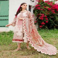 Bin Saeed Gulmohar Vol-1  Wholesale Luxury Cotton Karachi Print Dress Material