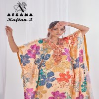 Afsana Kaftan-2 Wholesale Kaftan Kurtis And Pant Combo