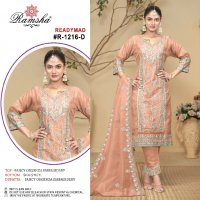 Ramsha R-1216 Wholesale Readymade Indian Pakistani Salwar Suits