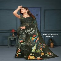 NP Sarees Nav Durga Vol-3 Wholesale Soft Weightless Printed Sarees