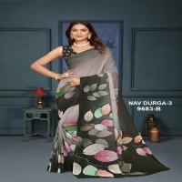 NP Sarees Nav Durga Vol-3 Wholesale Soft Weightless Printed Sarees