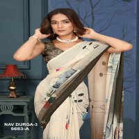 NP Sarees Nav Durga Vol-3 Wholesale Soft Weightless Printed Sarees