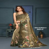 NP Sarees Nav Durga Vol-3 Wholesale Soft Weightless Printed Sarees