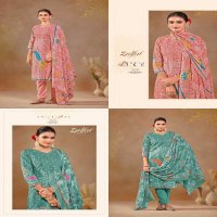 Zulfat Dastoor Wholesale Pure Cotton With Handwork Dress Material