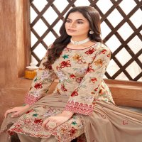 alok dil bahar cambric cotton pretty look pakistani 3pcs dress