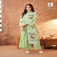 alok dil bahar cambric cotton pretty look pakistani 3pcs dress
