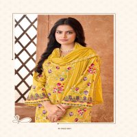 alok dil bahar cambric cotton pretty look pakistani 3pcs dress