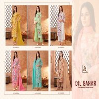 alok dil bahar cambric cotton pretty look pakistani 3pcs dress