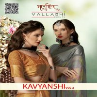 Vallabhi Kavyanshi Vol-2 Wholesale Floral Print Georgette Fabrics Sarees