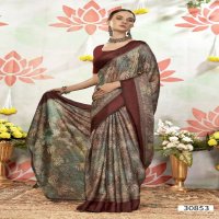 Vallabhi Liliana Vol-3 Wholesale Brasso Fabrics Print Sarees