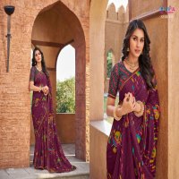 Vipul Sushma Wholesale Georgette Fabrics Ethnic Sarees