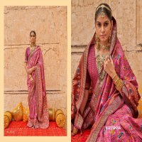 Kreshva Yug Patola Wholesale Poly Viscose Silk Designer Sarees