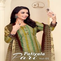 Miss World Choice Patiyala Pari Vol-5 Wholesale Cotton Printed Dress Material