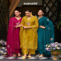 pari by zaveri organza readymade original pakistani salwar suit