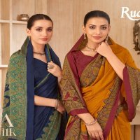 RUCHI VIVANTA SILK VOL 38 SILK CREPE PRINTED SARIS AT BEST RATE