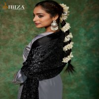 Ibiza Pinara Wholesale Pure Morrocco Silk Velvet Winter Party Wear Salwar Suits