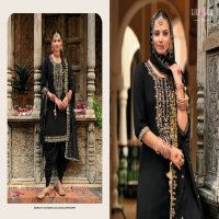 Lily And Lali Real Tulip Wholesale VIscose On Embroidery Top With Bottom And Dupatta