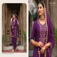Lily And Lali Real Tulip Wholesale VIscose On Embroidery Top With Bottom And Dupatta