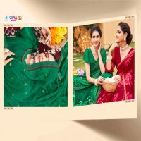 Vipul Sajeeli Wholesale Georgette Fabrics Ethnic Sarees