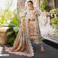 Asifa Nabeel Vol-4 Wholesale Luxury Cotton Karachi Style Dress Material