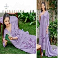 label arzoo rubaish phurshat bhag 1 fully stitch lucknowi cotton 3pcs dress