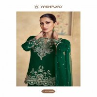 chakori by aashirwad creation chinon silk fully stitch plazzo style festive suit