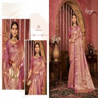 Saroj Lilly Tissue Saroski Vol-3 Wholesale Jari Tissue Swaroski Work Sarees