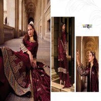 Rangati Vogue Wholesale Plush Velvet Designer Embroidery Winter Suits